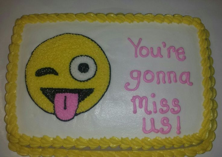 Funny Going Away Cakes for Co-Workers
