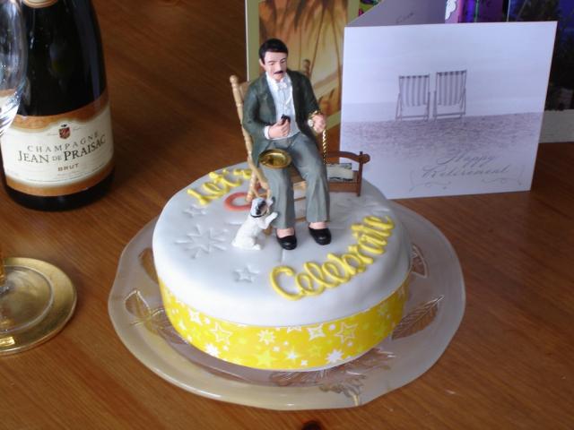 Funny Retirement Cakes Men