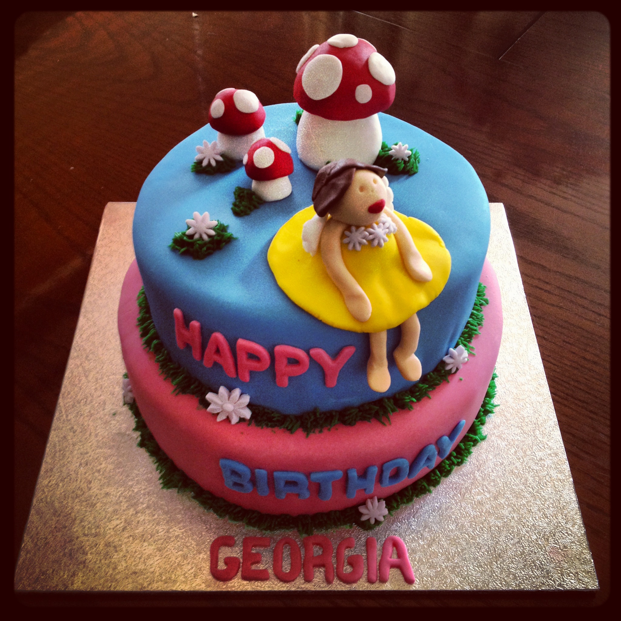 Georgia Bulldogs Birthday Cake