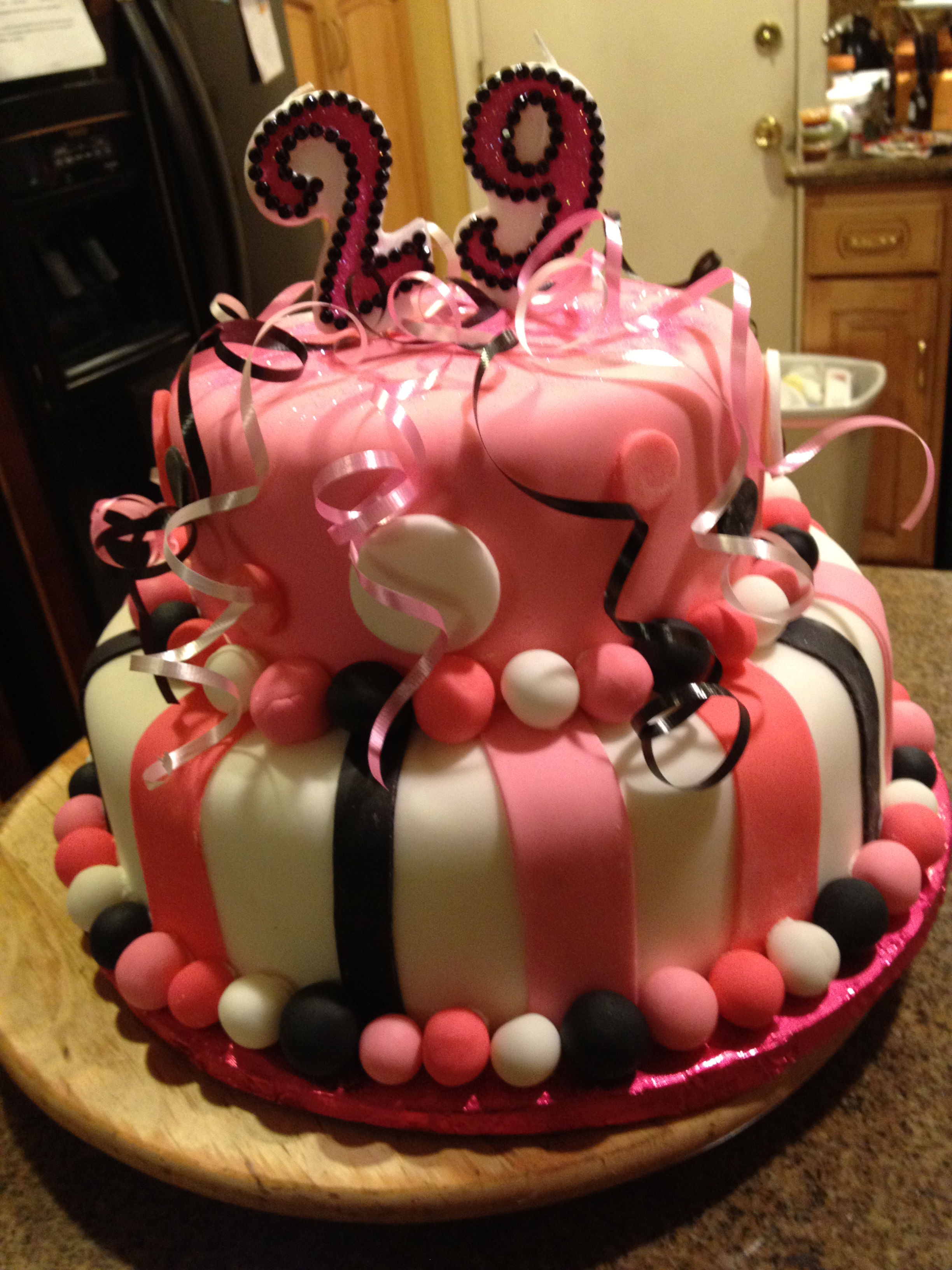 Happy 29th Birthday Cake Happy 29th Birthday Cake