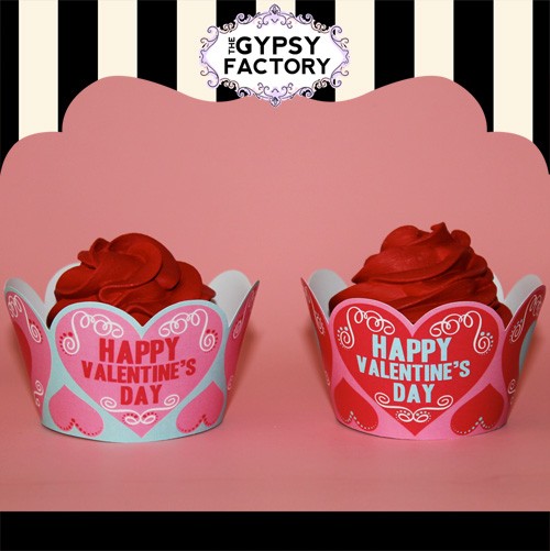 Happy Valentine's Day Cupcake