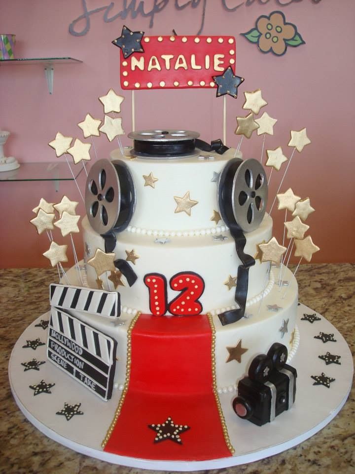 Hollywood Cake Decorations Hollywood Cake Decorations