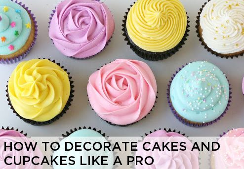 How to Decorate Cakes and Cupcakes How to Decorate Cakes and Cupcakes