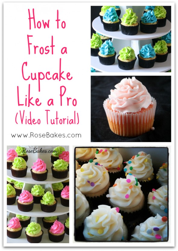 How to Frost a Cupcake Like a Pro Video Tutorial How to Frost a Cupcake Like a Pro Video Tutorial