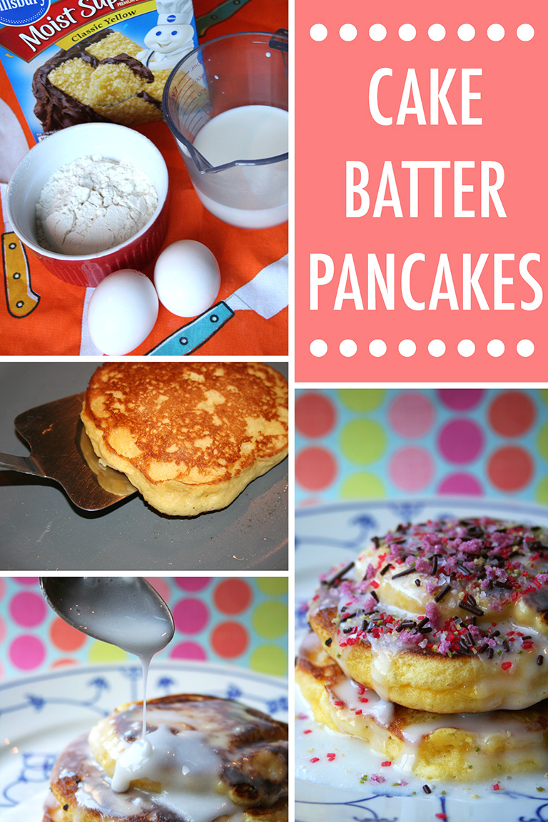 How to Make a Cake with Pancake Batter