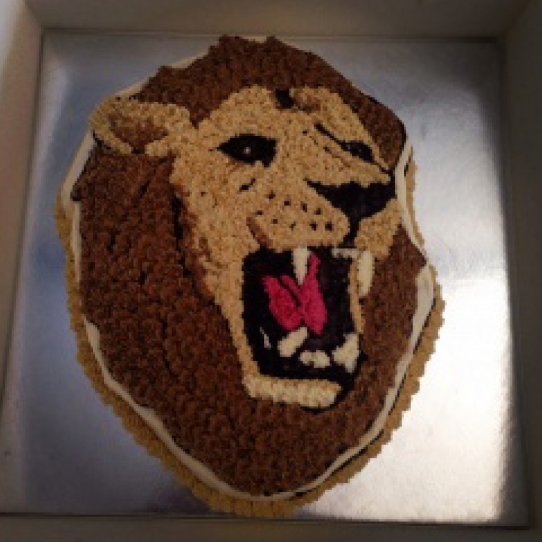 Ice Cream Shaped Birthday Cake