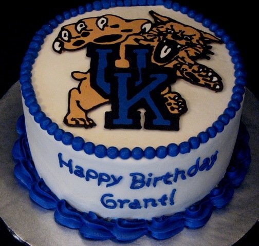Kentucky Wildcat Birthday Cake Kentucky Wildcat Birthday Cake