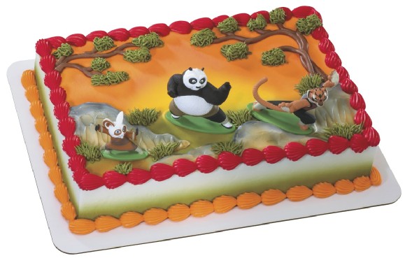 Kung Fu Panda Birthday Cake