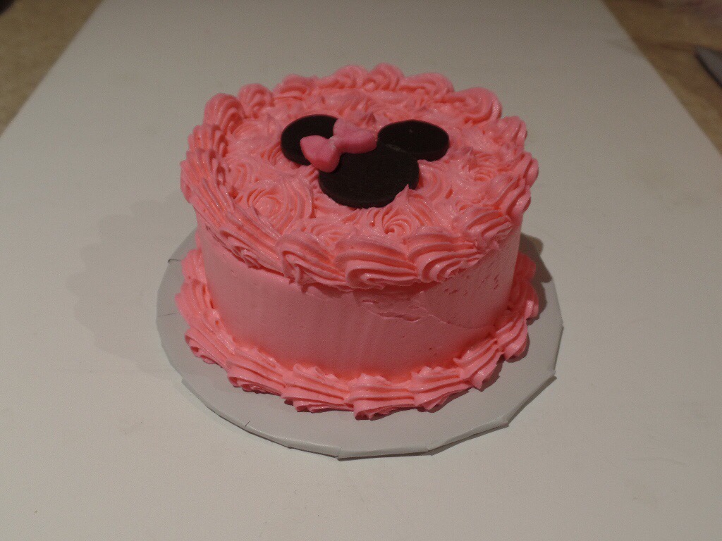 Minnie Mouse 1st Birthday Smash Cake