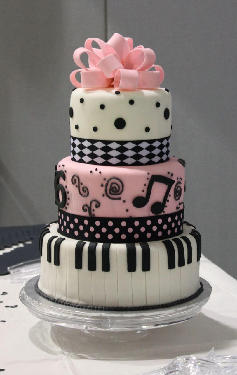 Music Themed Birthday Cake Ideas