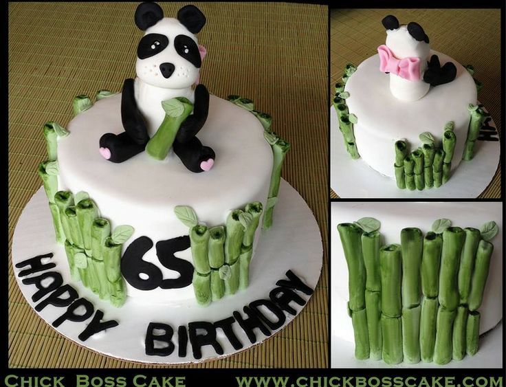 Panda Bear Birthday Cake Ideas