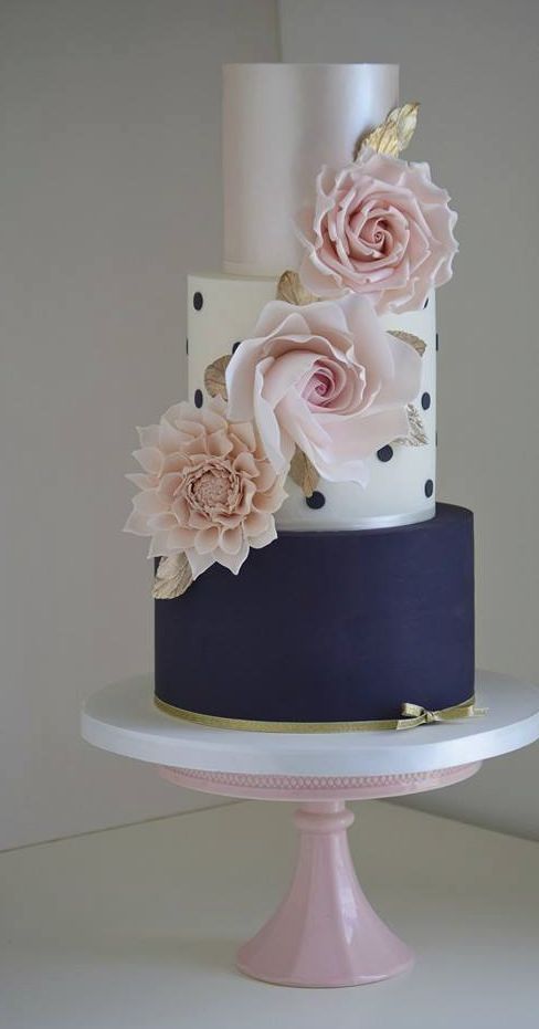 Pink Wedding Cake