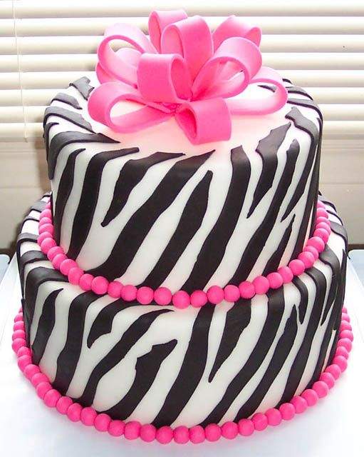 Pink Zebra Birthday Cake Ideas Pink Zebra Birthday Cake Ideas