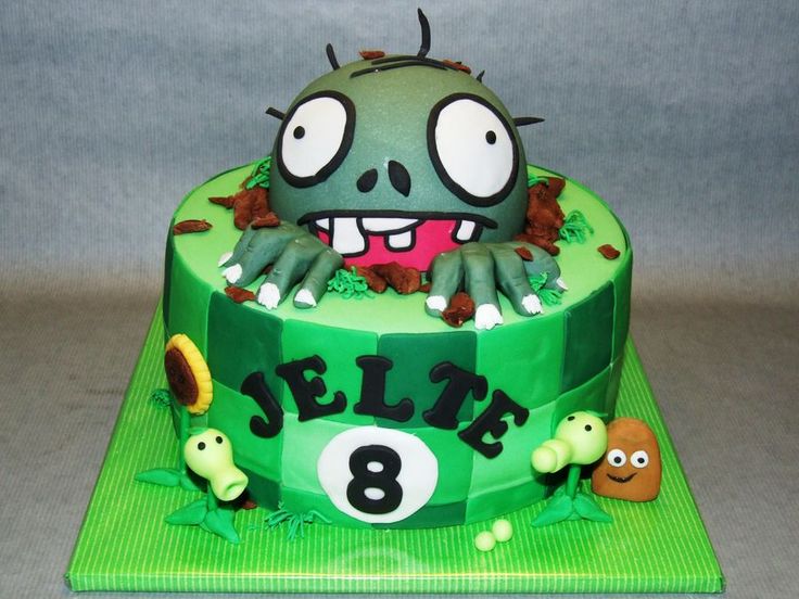 Plants vs.Zombies Cake