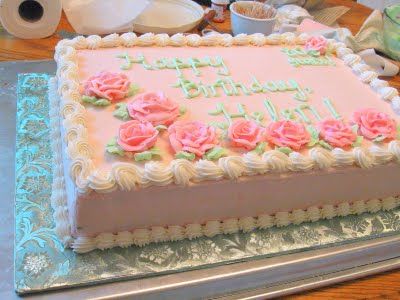 Rectangle Cake Decorating Ideas