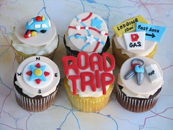 Road Trip Cupcakes