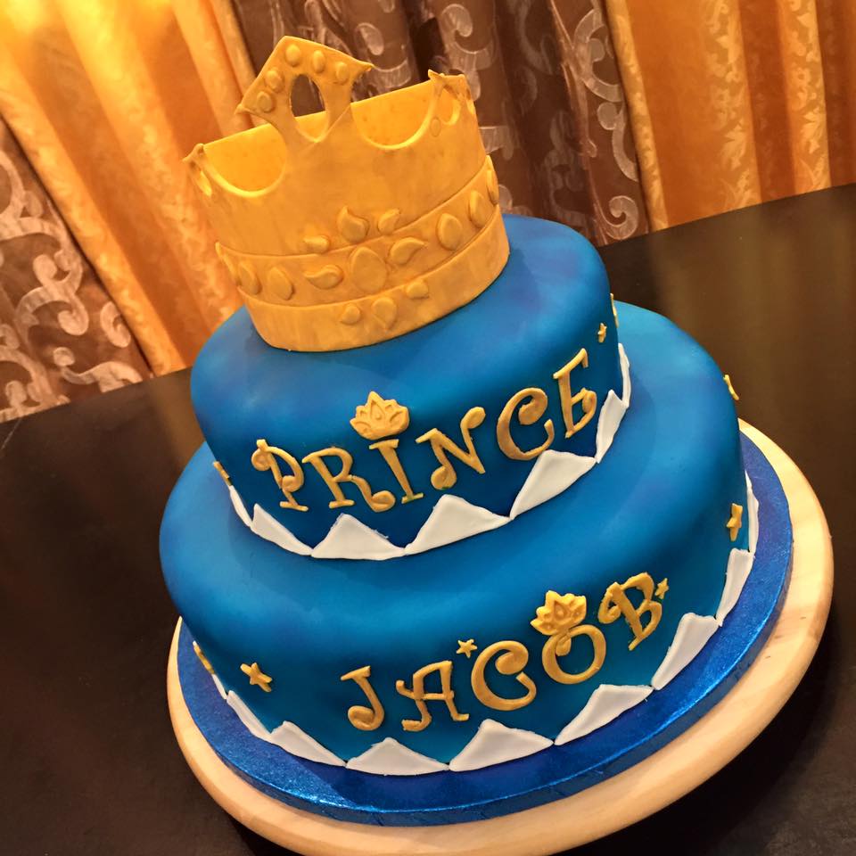 Royal Prince Birthday Cake
