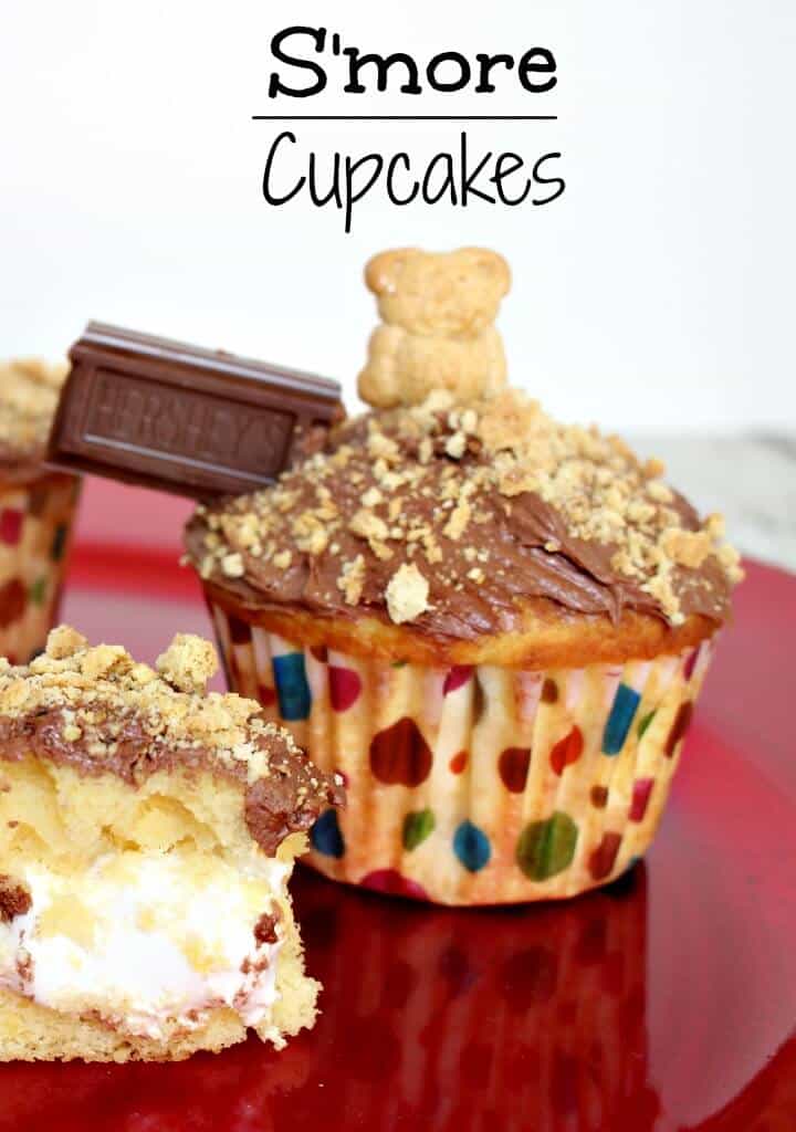 S'mores Cupcakes Recipe Marshmallow Fluff
