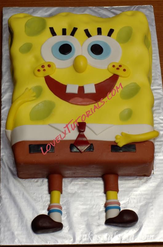 Spongebob Birthday Cake Spongebob Birthday Cake
