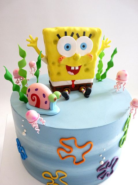 Spongebob Birthday Cake Spongebob Birthday Cake