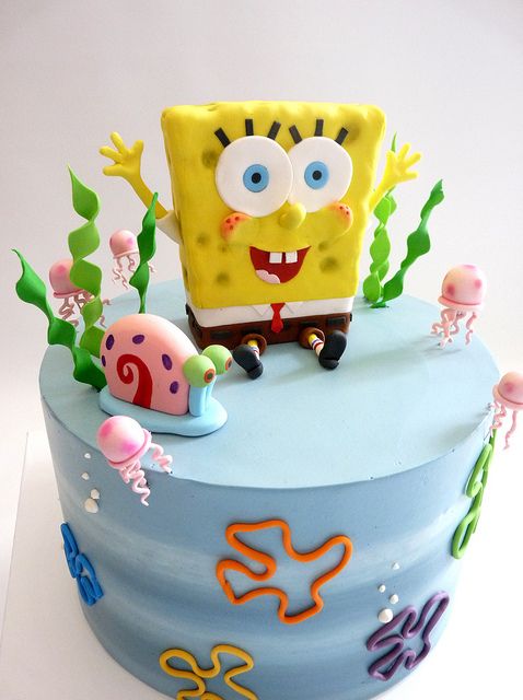 Spongebob Birthday Cake