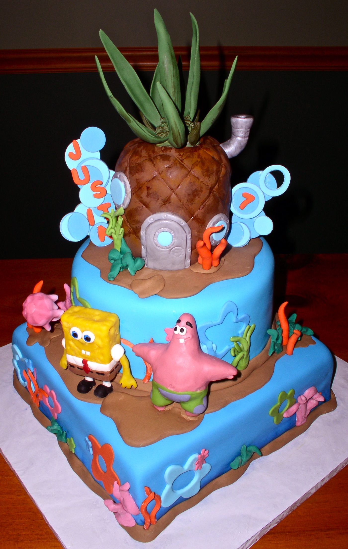 Spongebob Birthday Cake Spongebob Birthday Cake