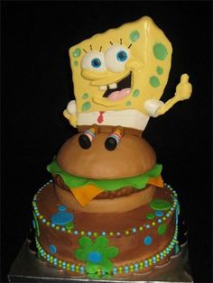 Spongebob SquarePants Birthday Cake Spongebob SquarePants Birthday Cake