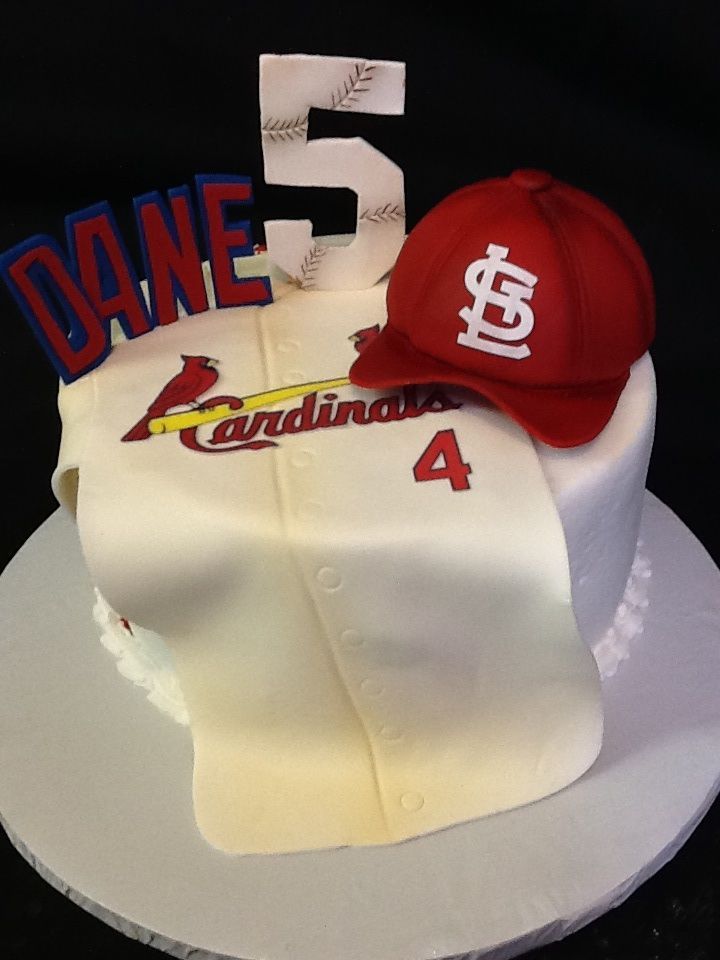 St. Louis Cardinals Birthday Cake