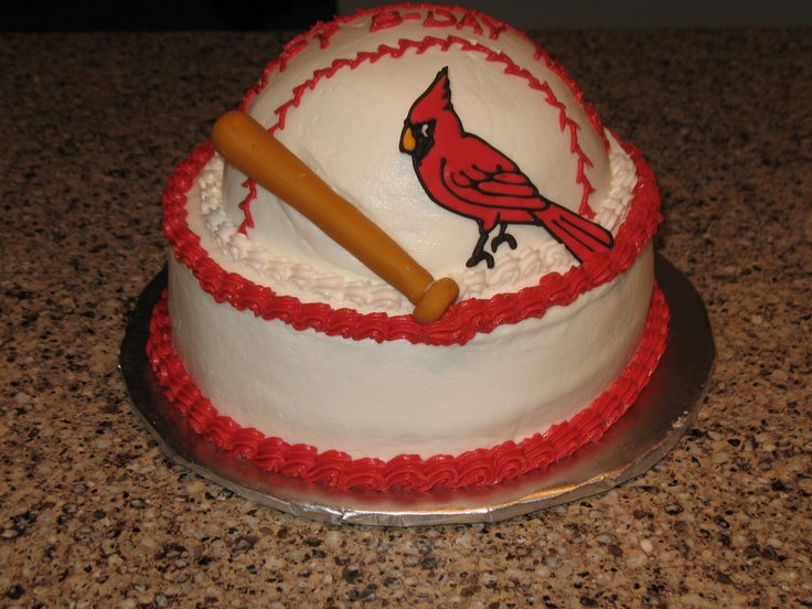 St. Louis Cardinals Cake