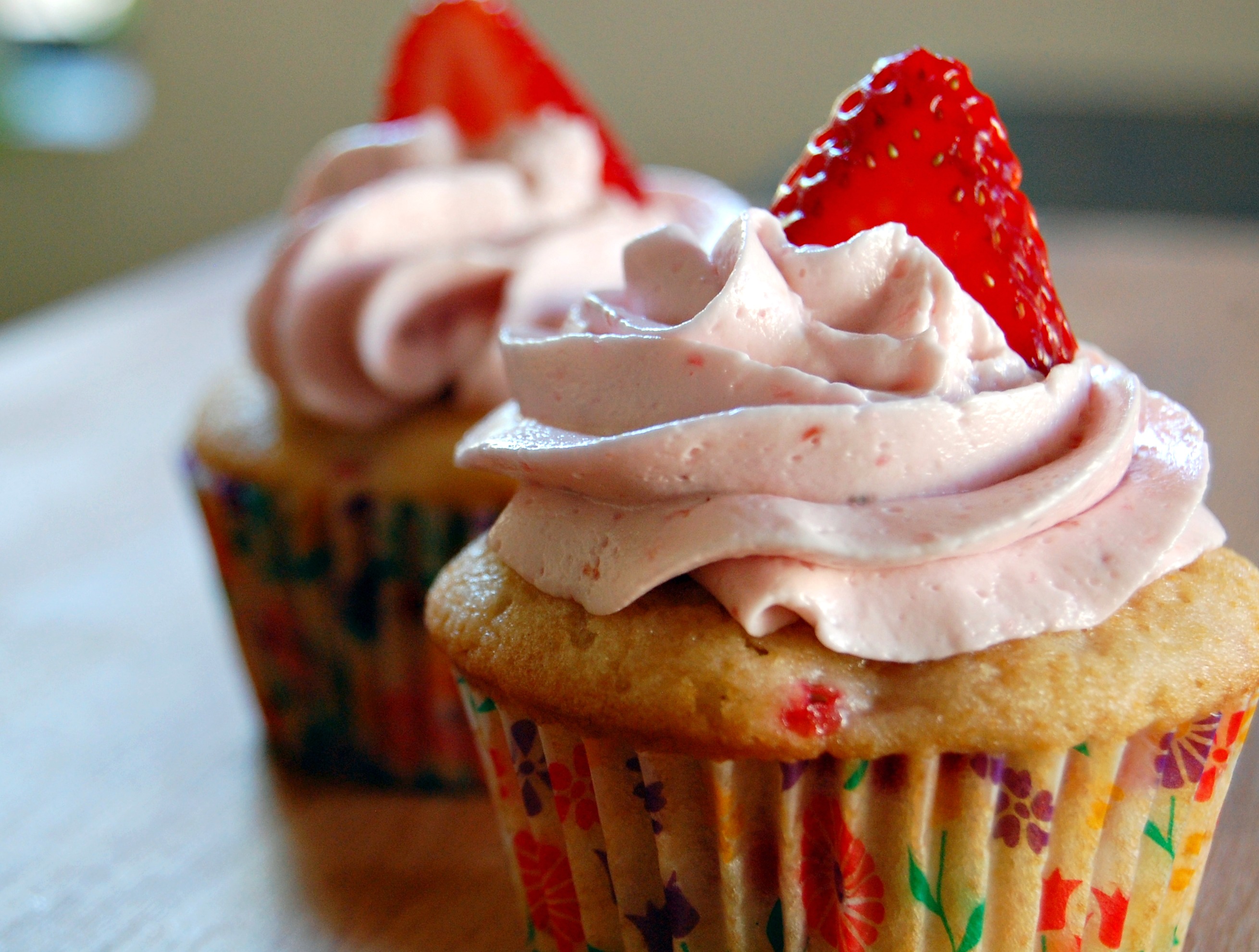 Strawberry Cupcakes