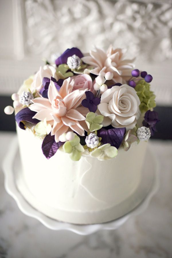 Sugar Flower Cake Topper