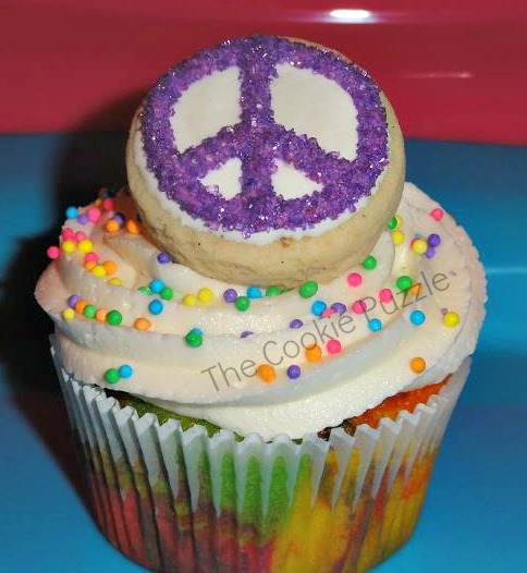 Tie Dye Peace Sign