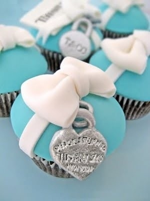 Tiffany&Co Cupcake Ideas