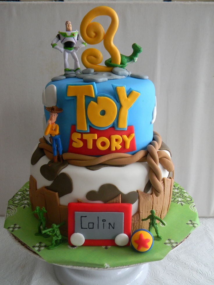 Toy Story Themed Birthday Cake Toy Story Themed Birthday Cake