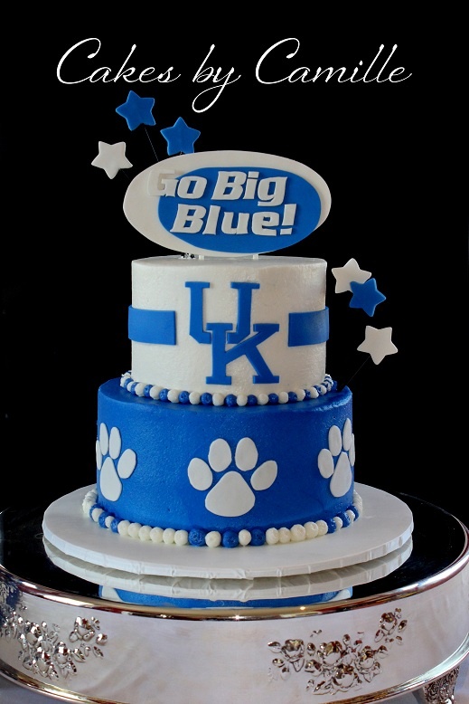 University of Kentucky Basketball Birthday Cake