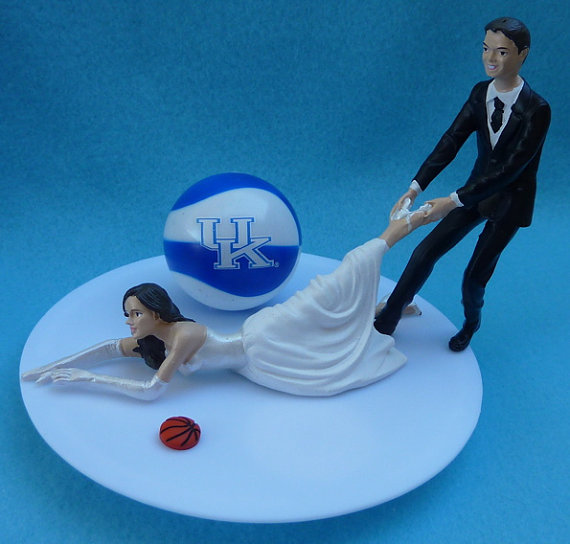 University of Kentucky Wedding Cake Topper