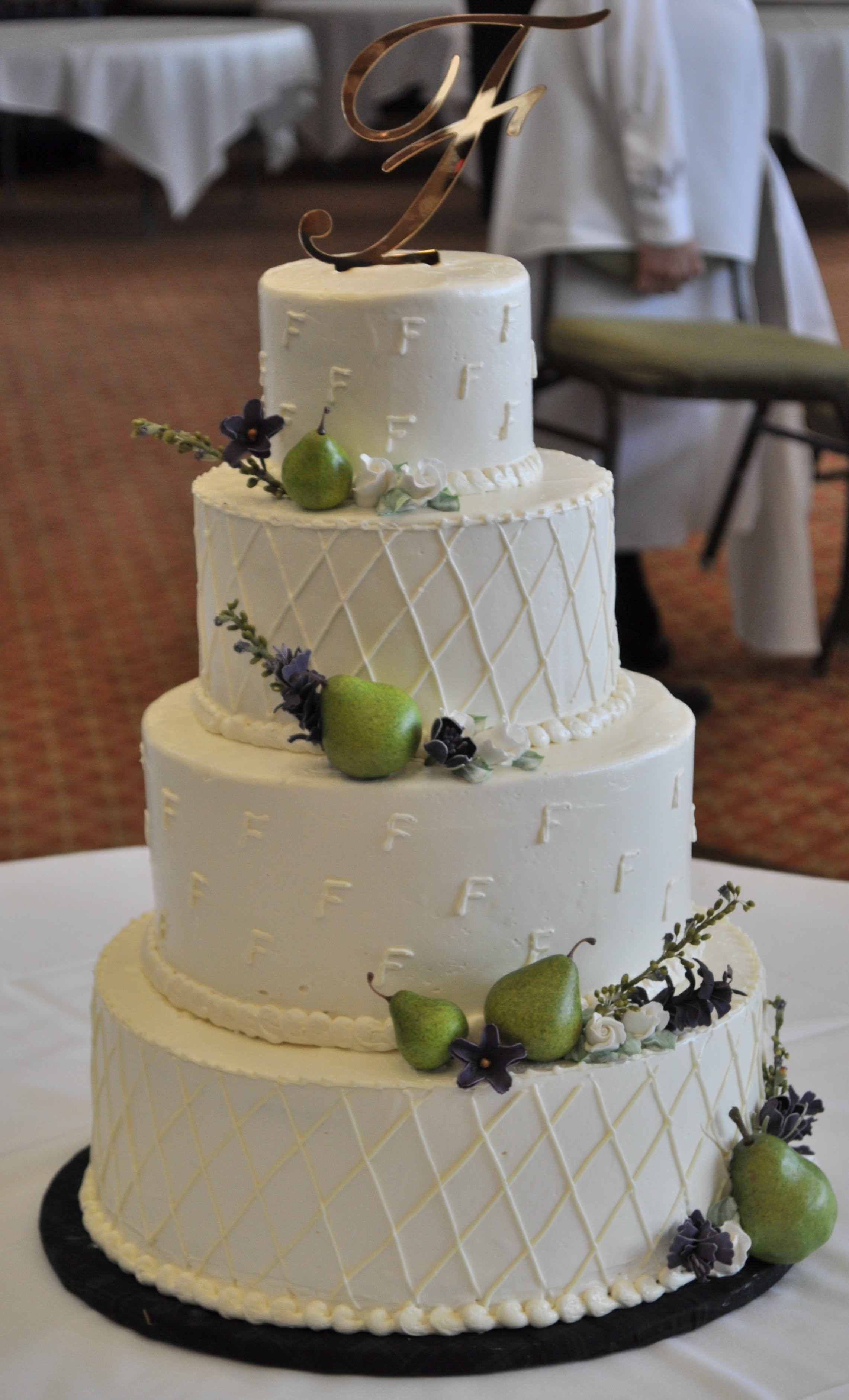 Wedding Cake Applique