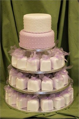Wedding Petit Fours with Cake