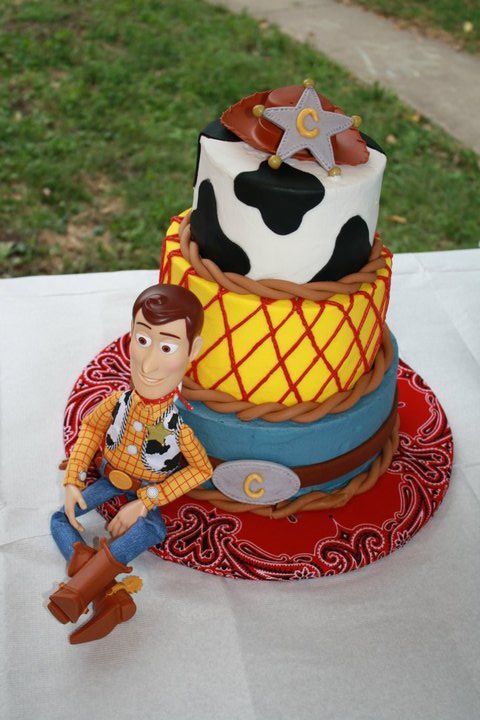 Woody Toy Story Birthday Cake