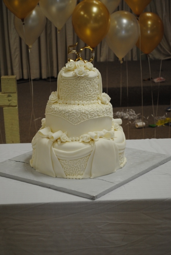 50th Anniversary Cake Idea