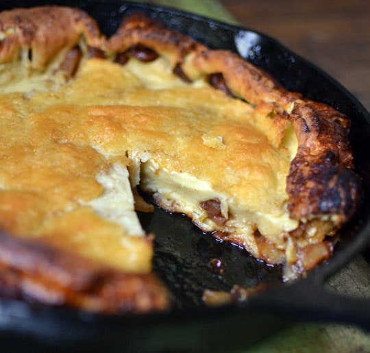 Apple Dutch Baby Pancake Recipe