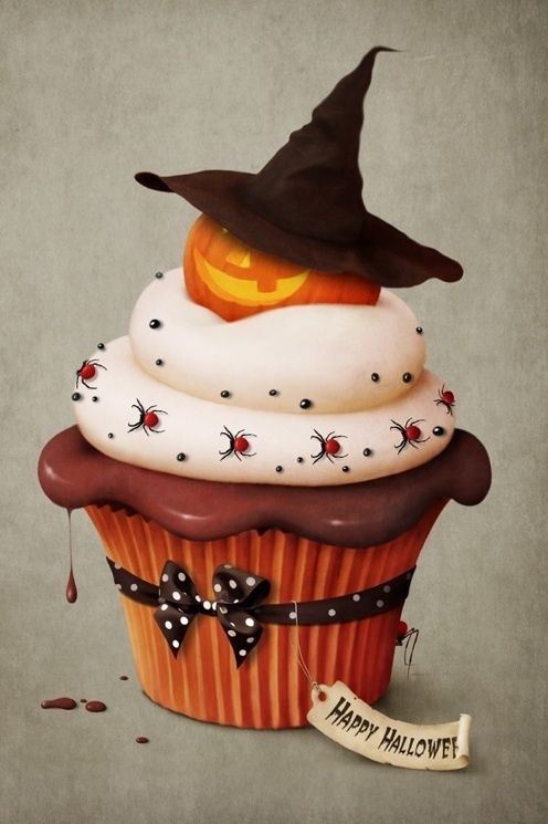 Awesome Halloween Cupcake Awesome Halloween Cupcake