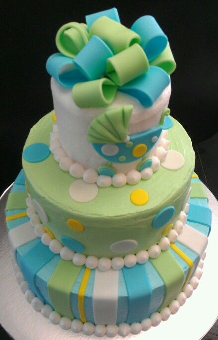 Baby Boy Shower Cake Baby Boy Shower Cake