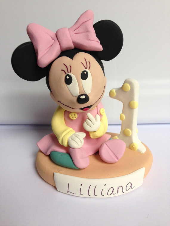 Baby Minnie Mouse Cake Topper