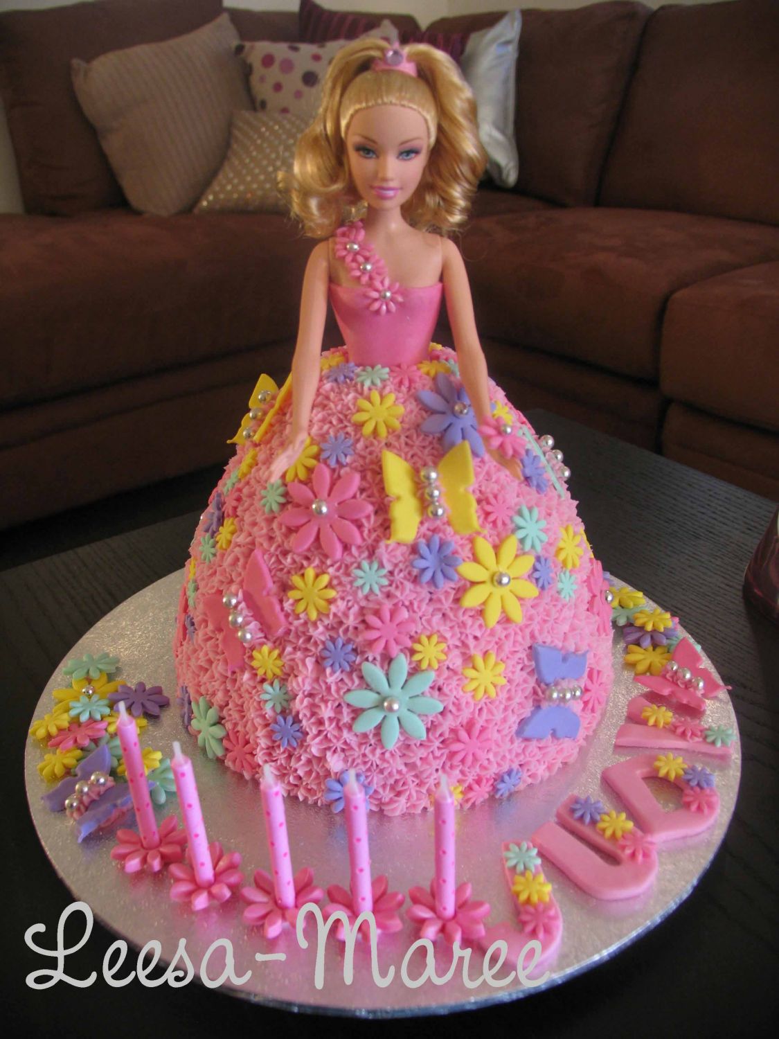 Barbie Birthday Cake