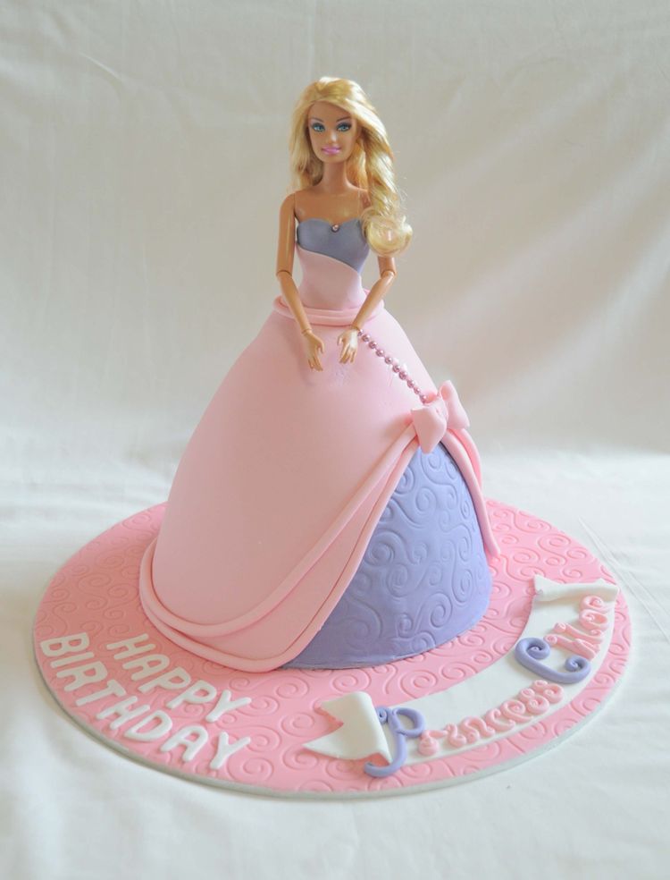 Barbie Doll Cake