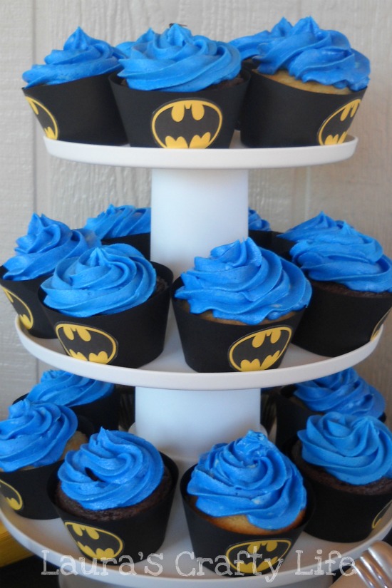 Batman Cupcake Liners
