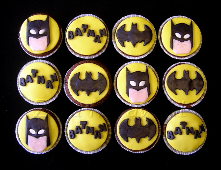 Batman Cupcakes Batman Cupcakes