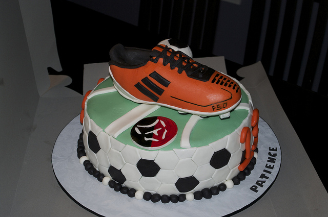 Birthday Cakes Soccer Cleats
