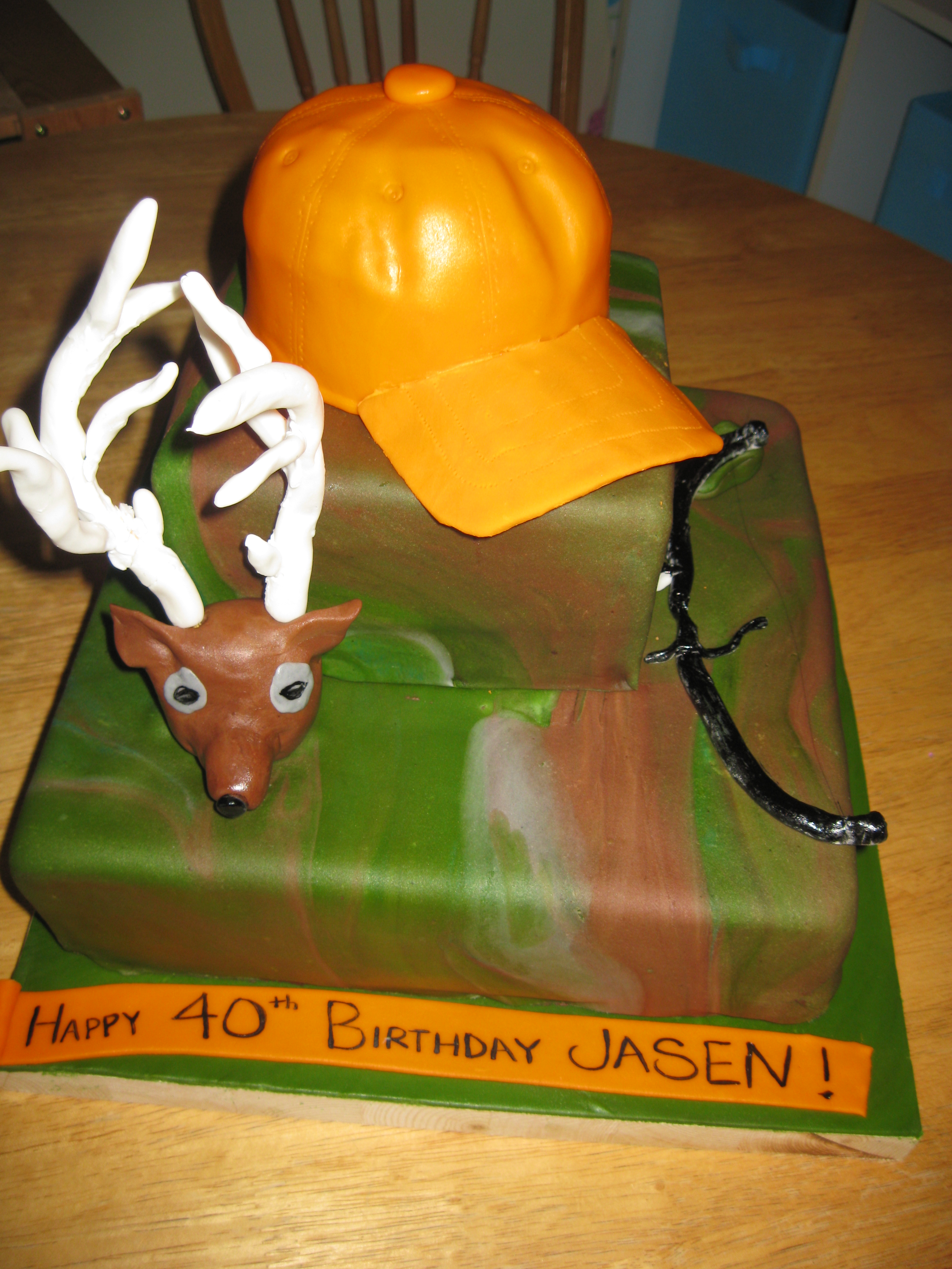 Bow Hunting Birthday Cake Bow Hunting Birthday Cake